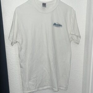 ModelCo Classic White Tee for Men